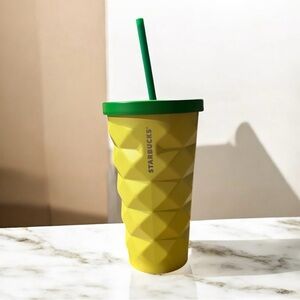 NWT Starbucks Hawaiian 16oz Pineapple Tumbler